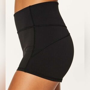 Lululemon In Movement Short Everlux 2.5" Black Size 6
